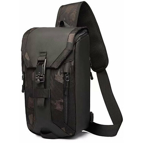 Рюкзак однолямочный Ozuko 9334 Camo