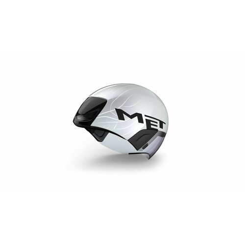 фото Велошлем met codatronca (white/silver, m, 2024 (3hm119ce00mbi2))