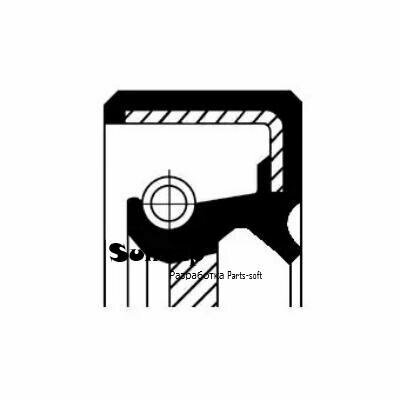 CORTECO 19035200B Сальник дифференциала 40x56x9