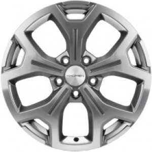 Диск колесный Khomen Wheels KHW1710 6.5x17/5x120 D65.1 ET60 Gray FP