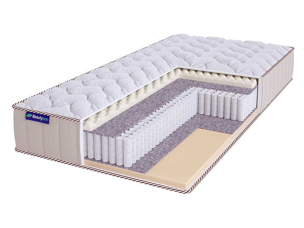 Матрас Beautyson Roll Spring Massage EcoLatex 2 S1200 Lux 80х190