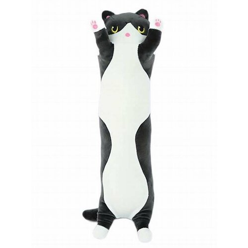Мягкая игрушка кот батон черный 110 см 1275₽