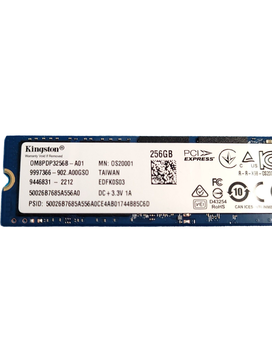 Твердотельный накопитель Kingston 256GB M2 OM8PDP3256B-A01