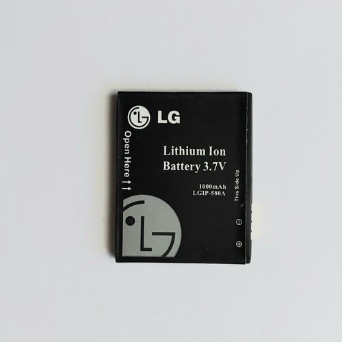 Аккумуляторная батарея для LG GC900/GM730/GT500/GT505 (LGIP-580A) аккумуляторная батарея lgip 580n для lg gc900 viewty smart gt400 viewty smile gt405 viewty gt gt500 puccini gm730 gt505 900 mah