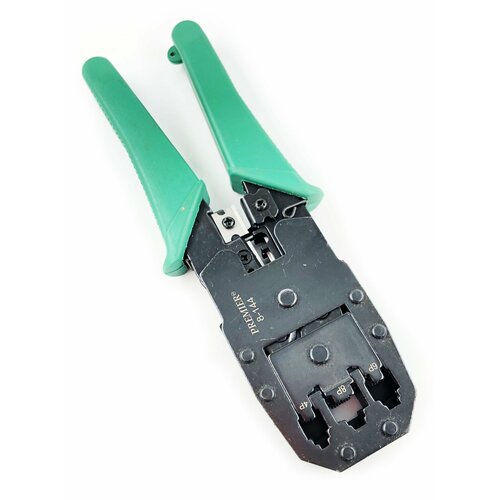 Инструмент универсальный для обжима разъемов 8р8с 6р6с 6р4с 6р2с 4р4с и 4р2с 1 штука 1050₽