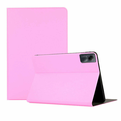 Чехол для планшета Redmi Pad SE (11 дюймов), кожаный, трансформируется в подставку (светло-фиолетовый)