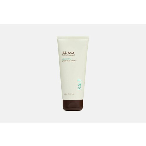 Жидкая соль Мертвого моря Deadsea Salt ahava смягчающий масляно солевой скраб softening butter salt scrub 220 г ahava deadsea salt