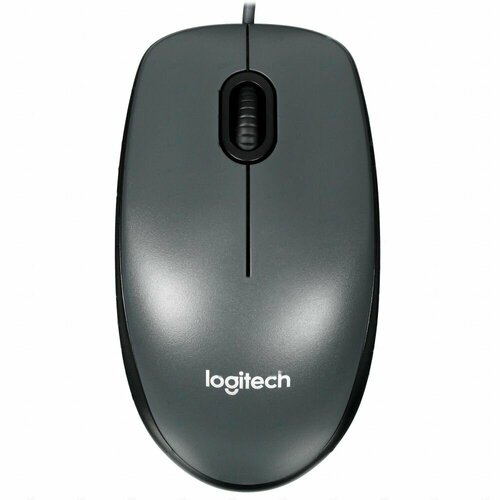 Мышь проводная Logitech M100 910-005003 черный