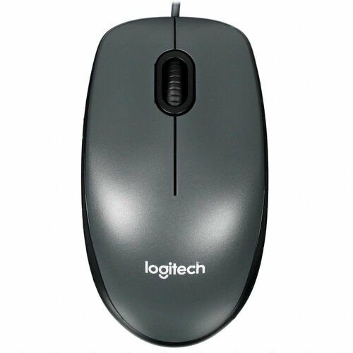 Мышь проводная Logitech M100 910-005003 черный 359600₽