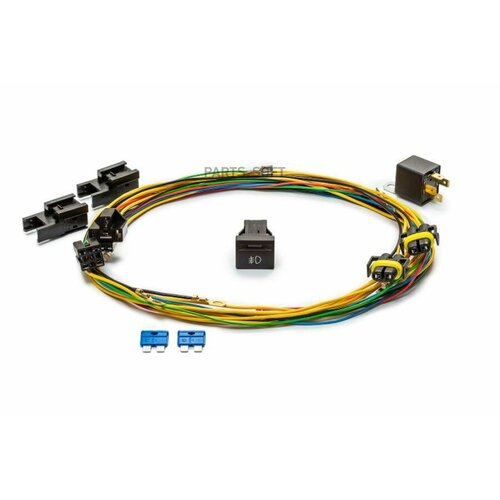 Комплект Для Подключения Противотуманных Фар Для А/М Lada Granta, Kalina 2, Priora, Datsun Cargen арт. AX781