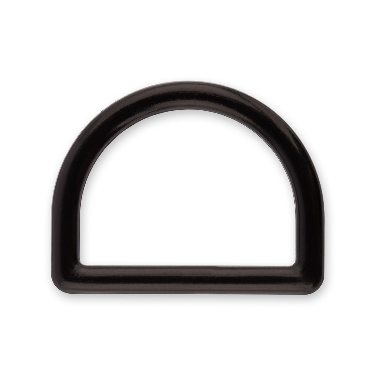 фото Фурнитура сумочная пластик DRD001 Полукольцо Gamma 1.25 ( 32 мм) черный