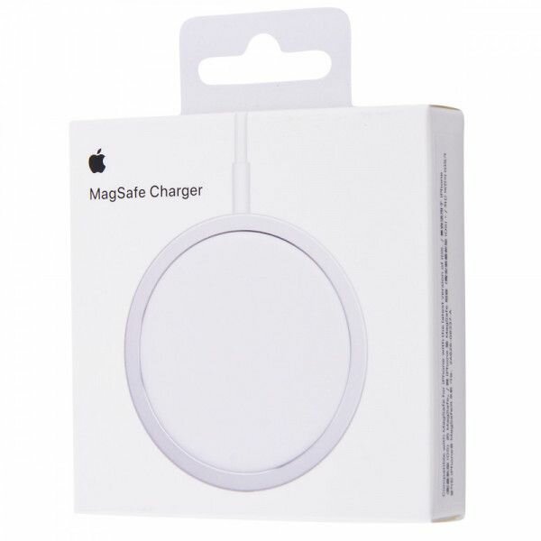 Беспроводное зарядное устройство MagSafe Charger MHXH3CH/A A2140 Белое Универсальное Быстрая Зарядка