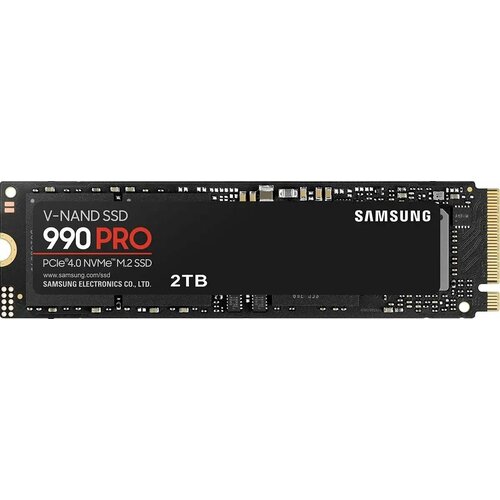 Твердотельный накопитель Samsung SSD 2Tb 990 PRO M2 MZ-V9P2T0BW 3170000₽