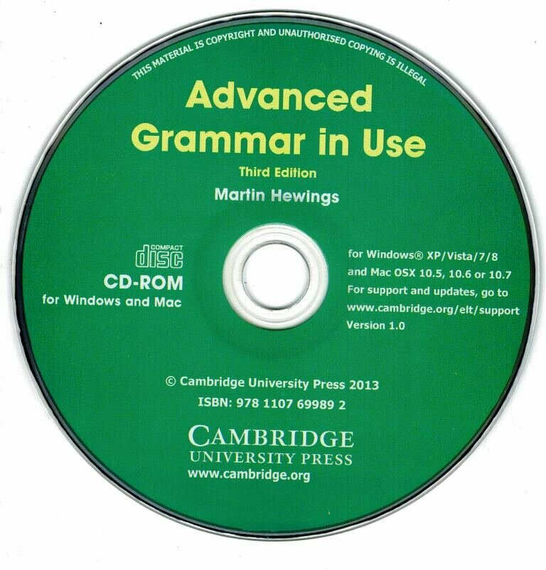 Advanced Grammar in Use (3rd Edition) Book with Answers and CD-ROM Учебник с ответами — фото 1