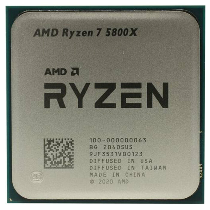 Процессоры AMD Процессор AMD Ryzen 7 5800X BOX (без кулера)