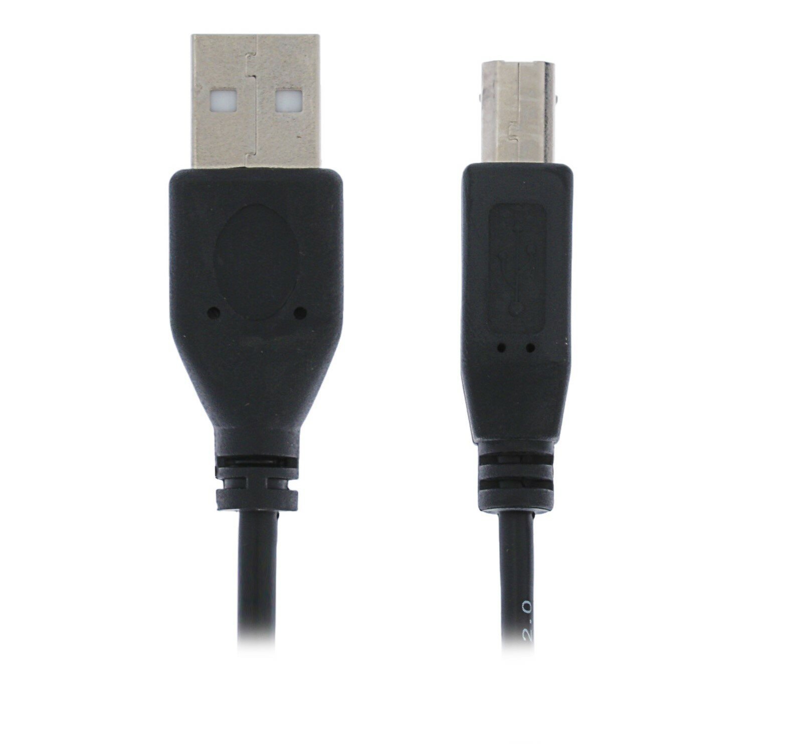 Кабель интерфейсный "Гарнизон" GCC-USB2-AMBM-1M, USB2.0, A(f)-B(f), до 480 Мб/с, 1 м, черный