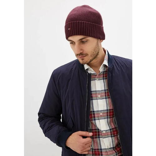 фото Шапка бини , размер onesize, бордовый th