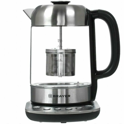 Электрочайник BRAYER BR1028 серебристый 974700₽