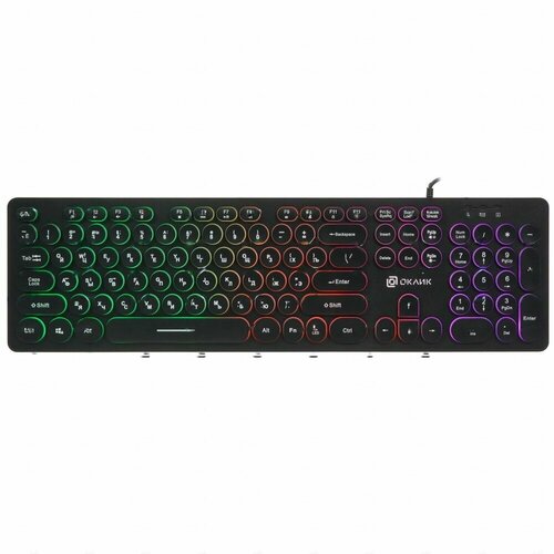 Клавиатура проводная Oklick 420MRL 329700₽