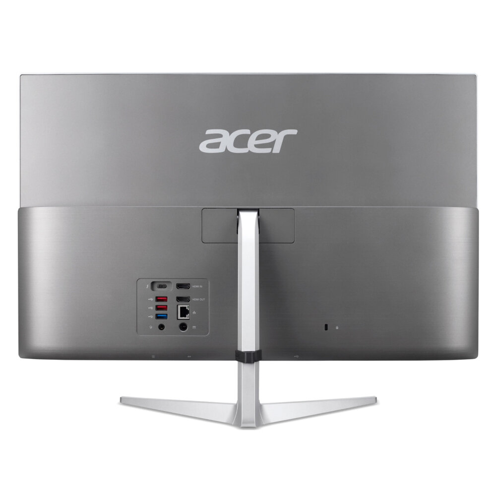 Моноблок Acer Aspire C24-1610 Processor N100/8Gb/SSD256Gb/238"/O_DLED/FHD/KB/M/noOS/silver (DQ BLACD001)