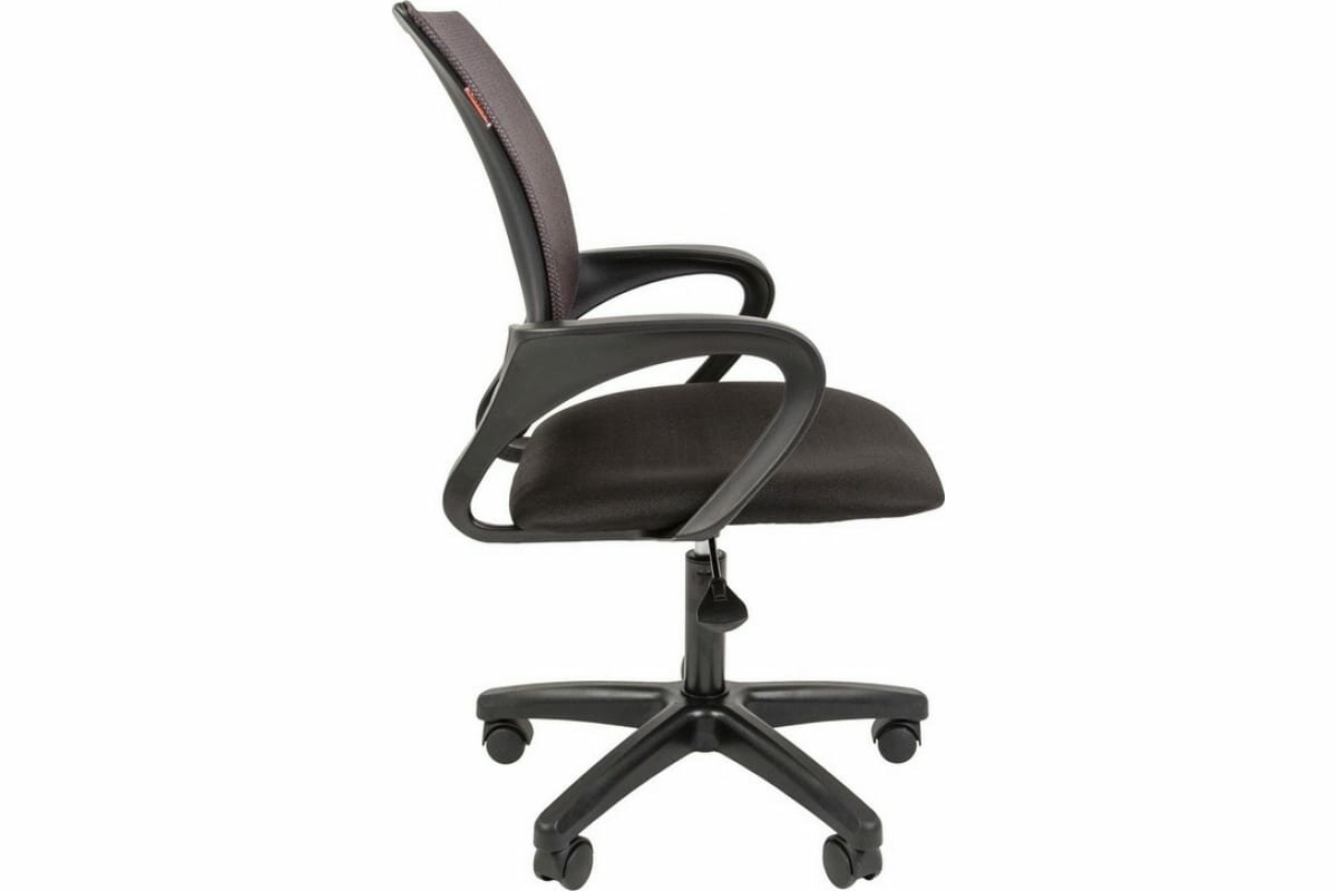 Кресло офисное Easy Chair VT_EChair-304 (LT) TC Net ткань черн/сетка серый, пластик