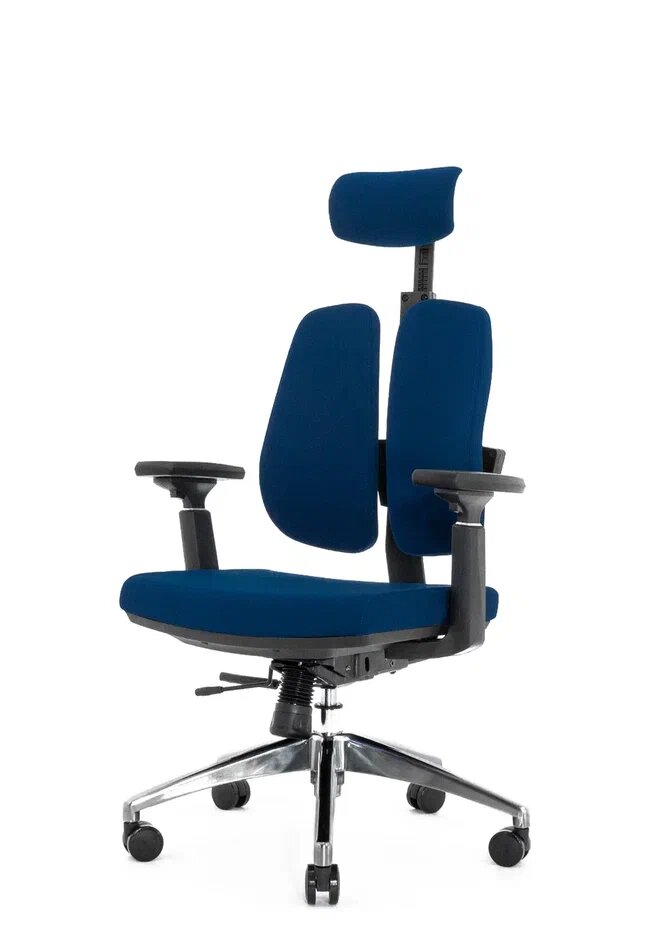 Ортопедическое кресло Falto ORTO Alpha, синий