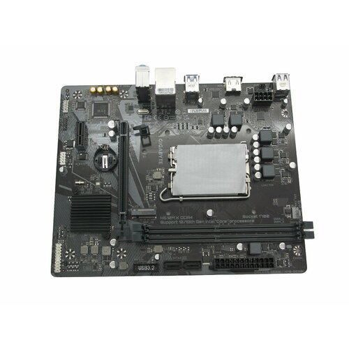 Материнская плата S-1700 Gigabyte H610M K DDR4 2xDDR4M2HDMILANmATX 8759₽