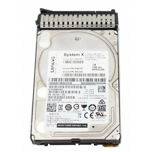Жесткий диск Lenovo 00AJ141 1Tb 7200 SATAIII 25 HDD 4292000₽