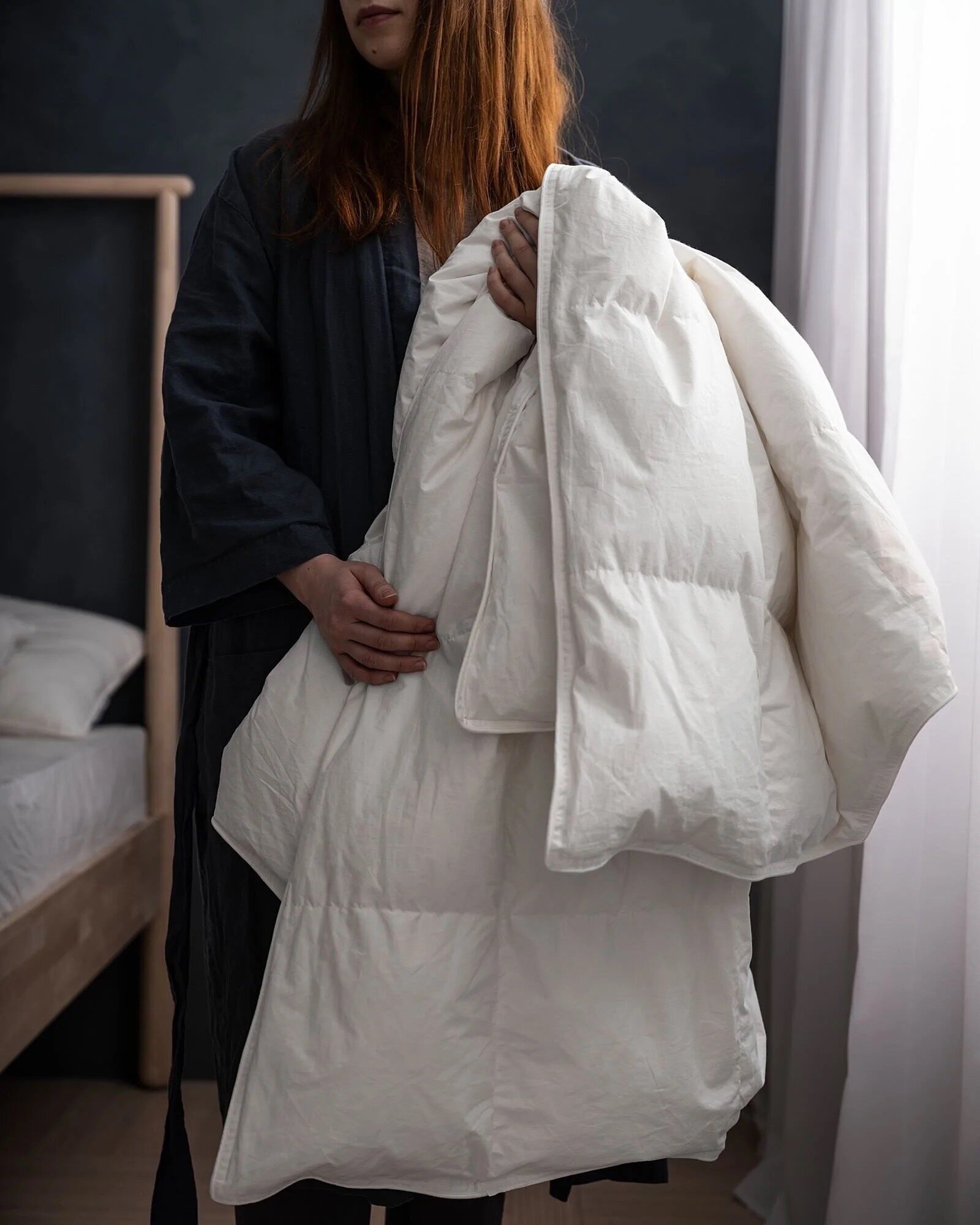 Прохладное одеяло IKEA FJALLARNIKA, 150*200 см, пуховое одеяло икеа - фотография № 4