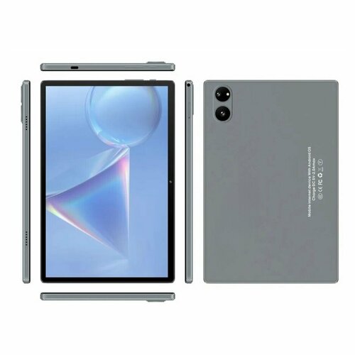 Планшет для детей и взрослых с диагональю 101 Серый LTE 4GB 128GB Планшет игровой со стилусом и клавиатурой 1299000₽