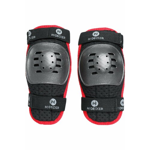 фото Защита колена nidecker boy knee guard black/red