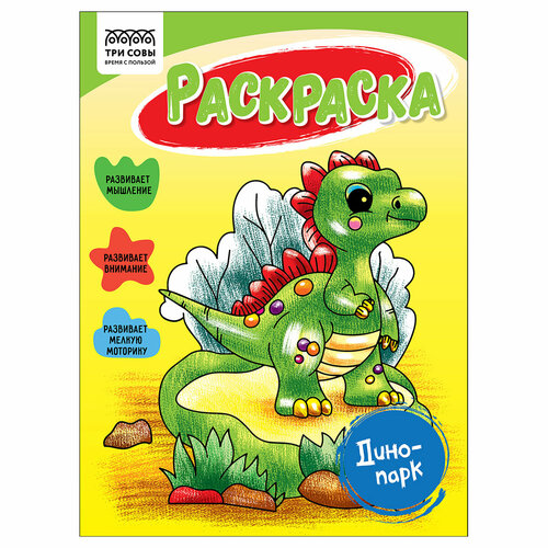 Раскраска А5 ТРИ совы 