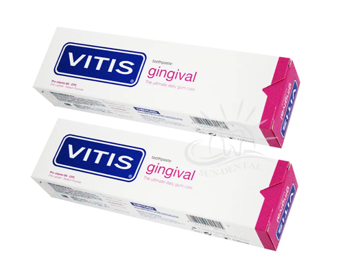 Комплект зубных паст для дёсен Vitis Gingival 100 мл, 2 шт