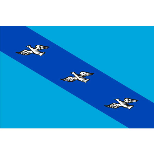 Флаг Курска 90х135 см термонаклейка флаг курска 7 шт