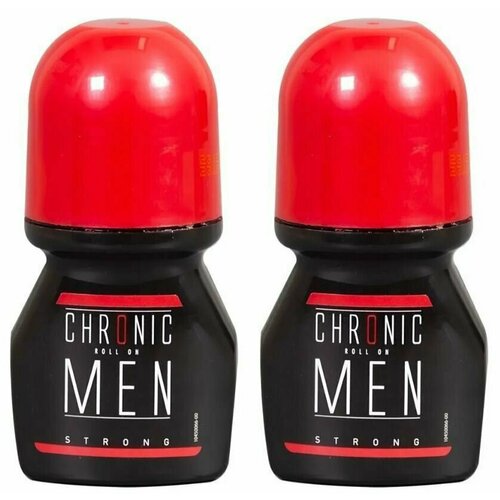 Chronic Men Дезодорант роликовый мужской Strong, 50 мл, 2 штуки