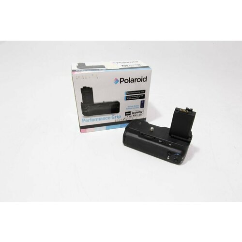 Батарейный блок Polaroid BG-E5 для Canon 450D/1000D/500D адаптер питания canon dr e5 dc coupler заменяет аккумуляторы canon lp e5 для eos 450d 500d 1000d 3072b001
