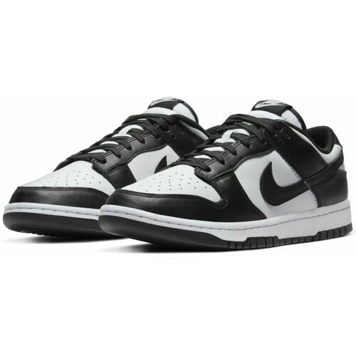 Кроссовки NIKE Dunk Low Retro, размер 46 EU, черный, белый
