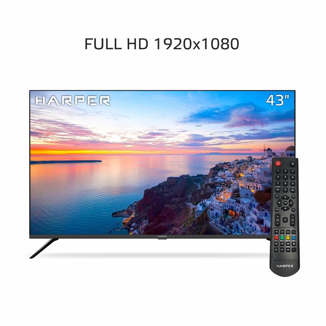 43" Телевизор HARPER 43F660T 2016 LED HDR