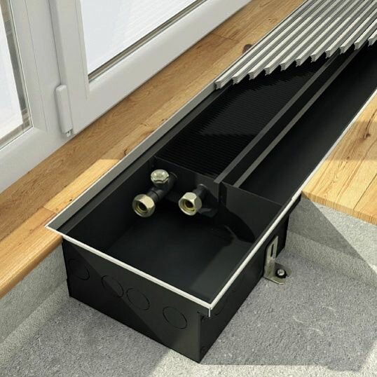 Конвектор внутрипольный KVN 260x80x1000
