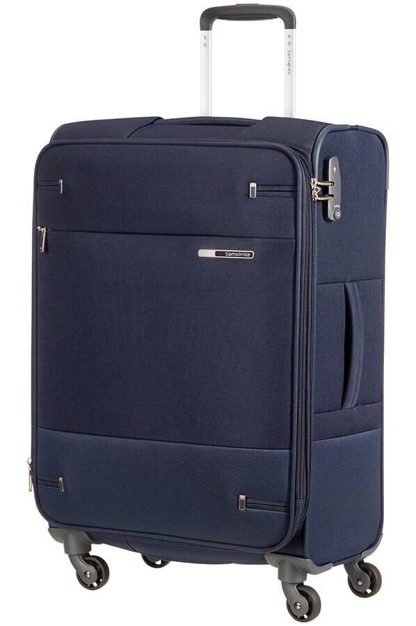 фото Чемодан Samsonite Base Boost Spinner 66 см Expandable, 67,5/73,5 л, Navy Blue