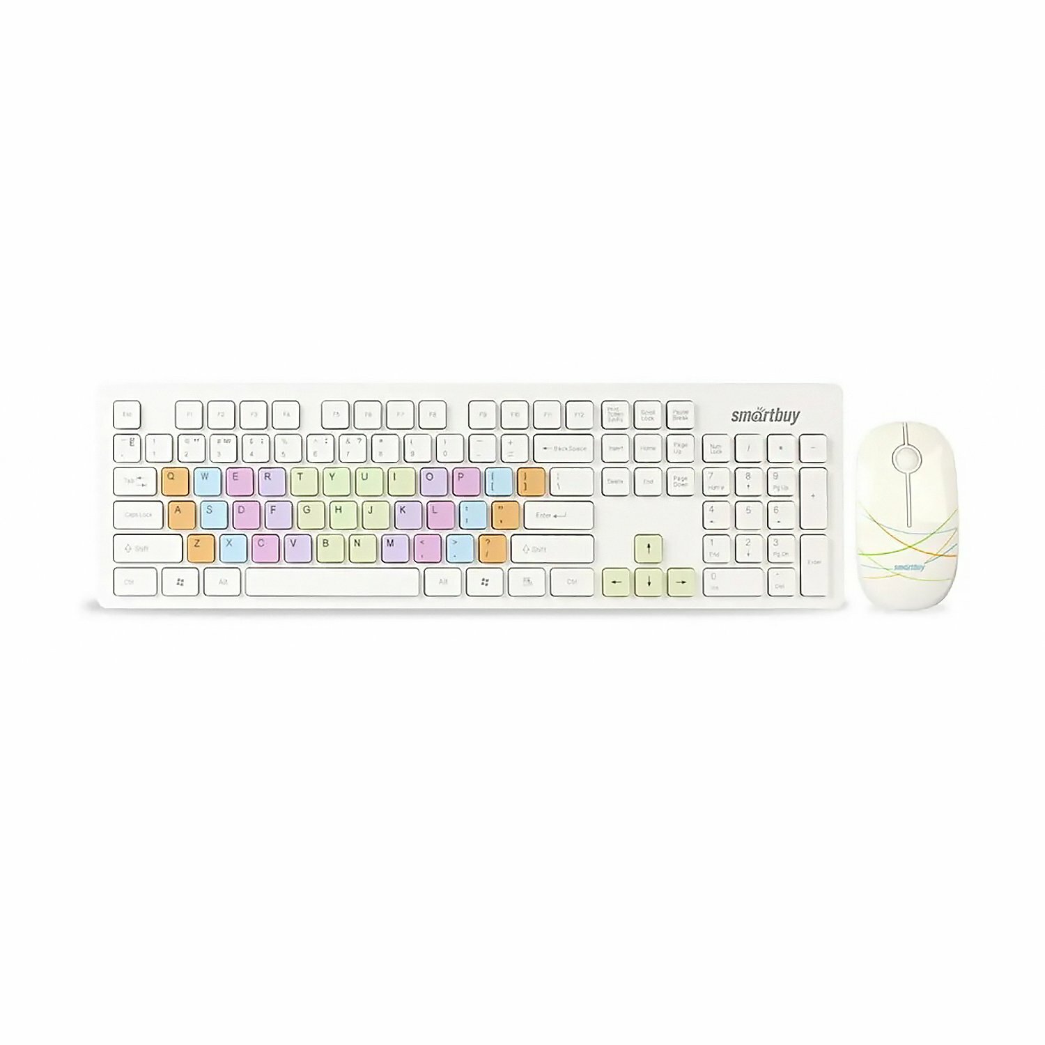 Комплект клавиатура + мышь SmartBuy SBC-218346AG-W
