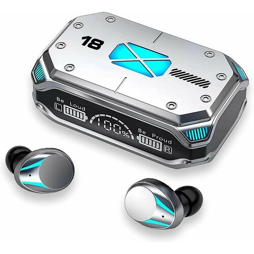 Беспроводные наушники M41 Bluetooth 53 с чехлом для зарядки шумоподавлением 130000₽