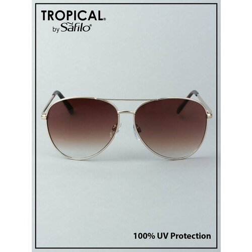 фото Солнцезащитные очки tropical by safilo mathu, коричневый