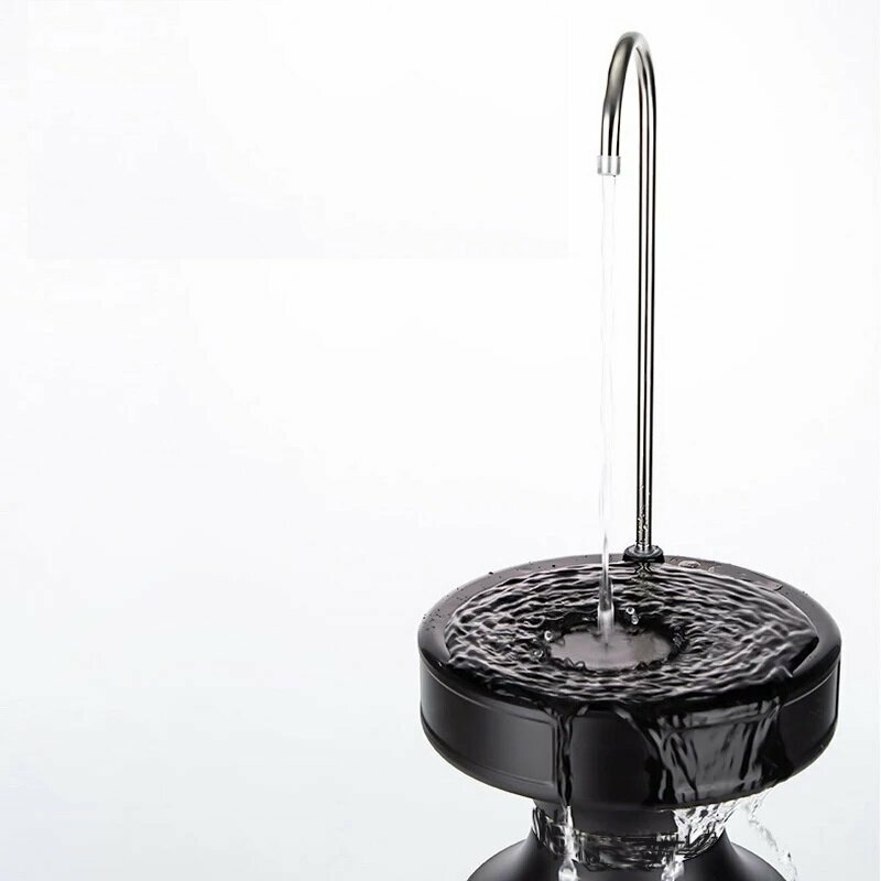 Помпа-подставка для воды электрическая/usb/черная - фотография № 6