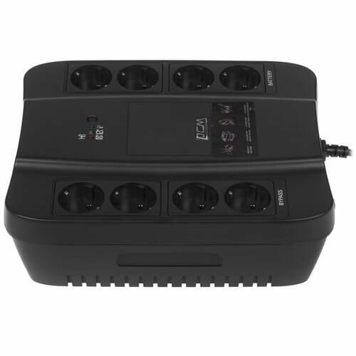 Резервный ИБП Powercom SPIDER SPD-1000N черный 550 Вт - фото №11