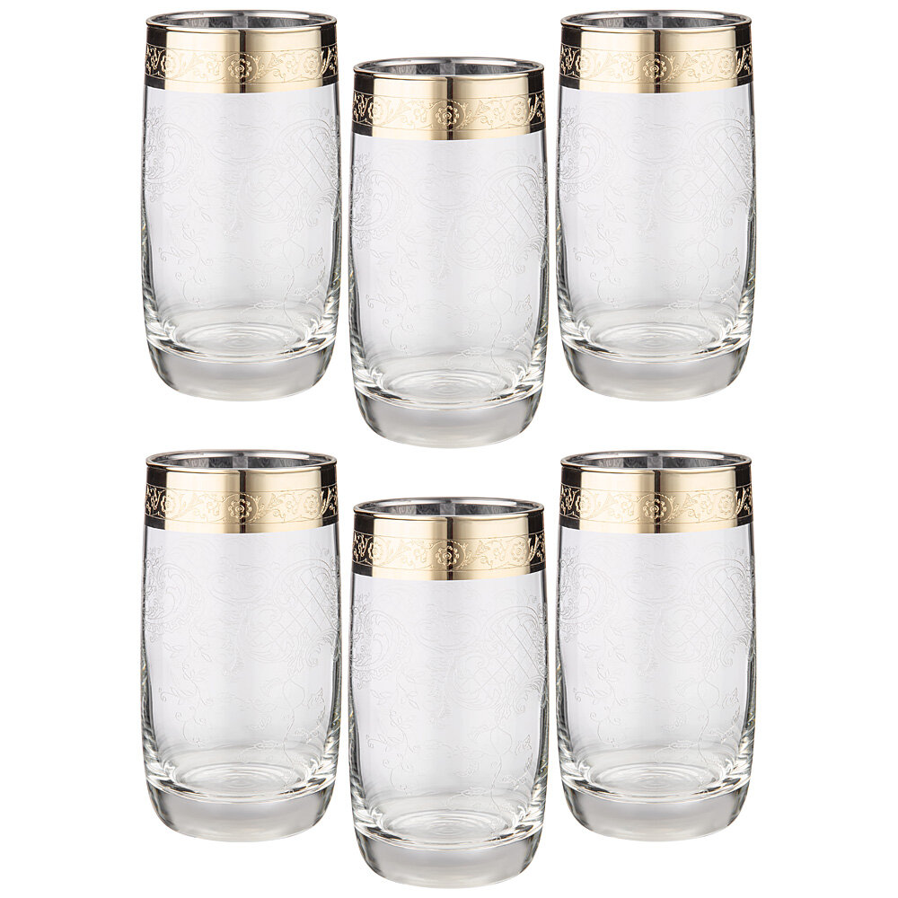 фото Набор стаканов из 6-ти шт ренессанс 330 мл (181514)