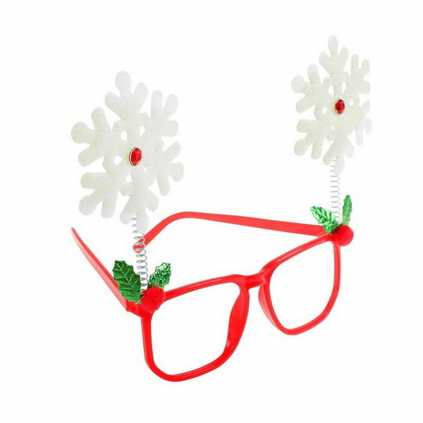 Карнавальные очки "Снежинки"