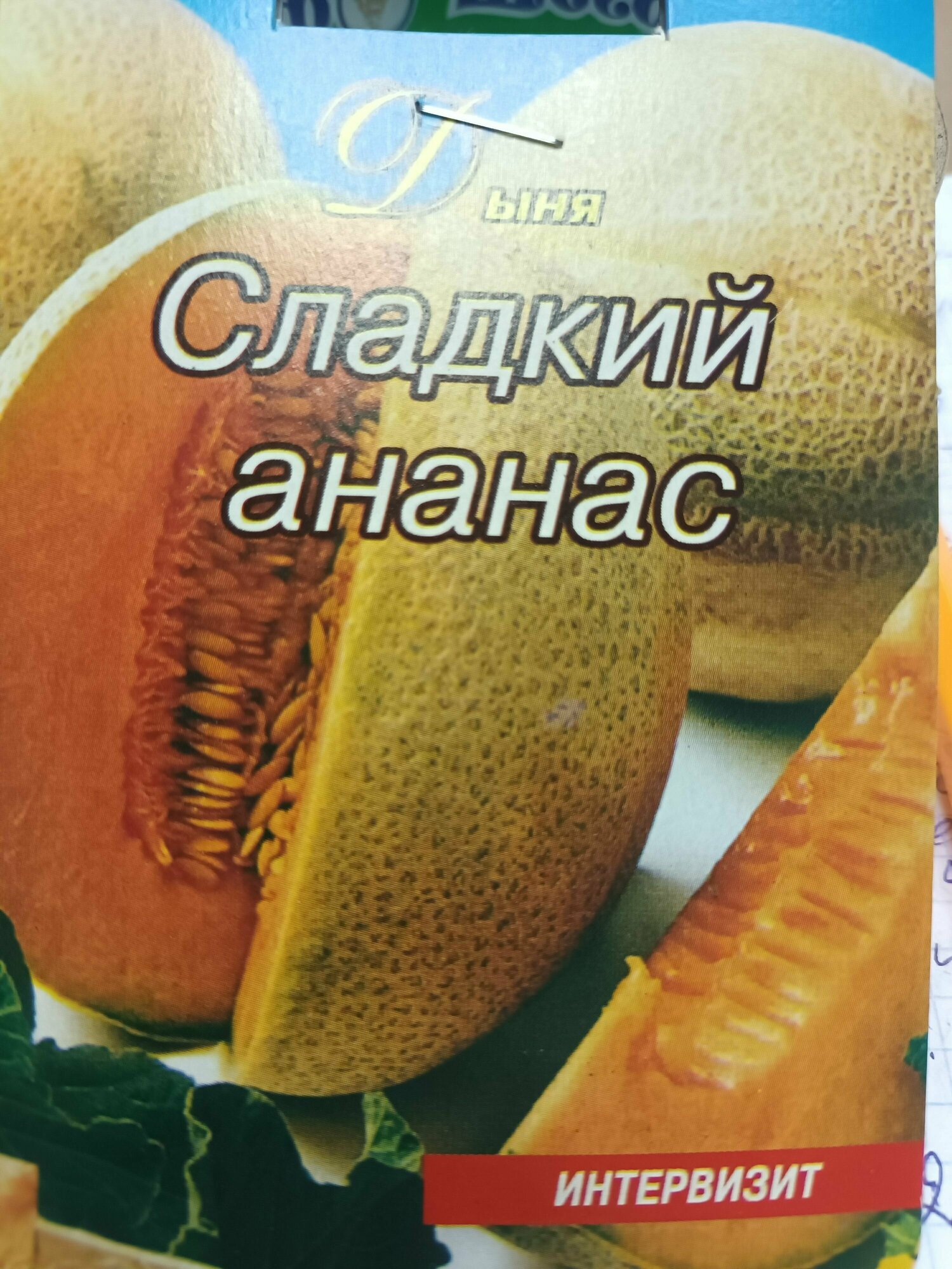 Дыня сладкий ананас семена