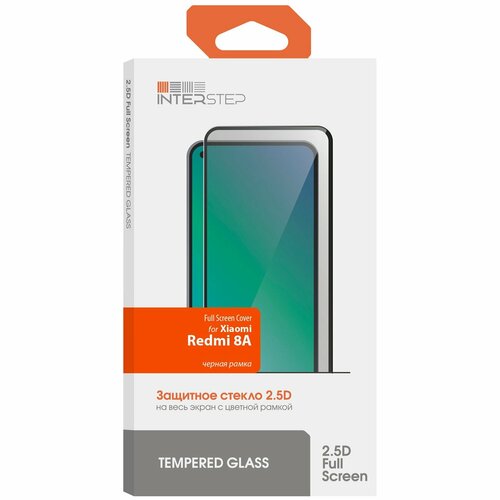 Защитное стекло InterStep для Xiaomi Redmi 8A, Black