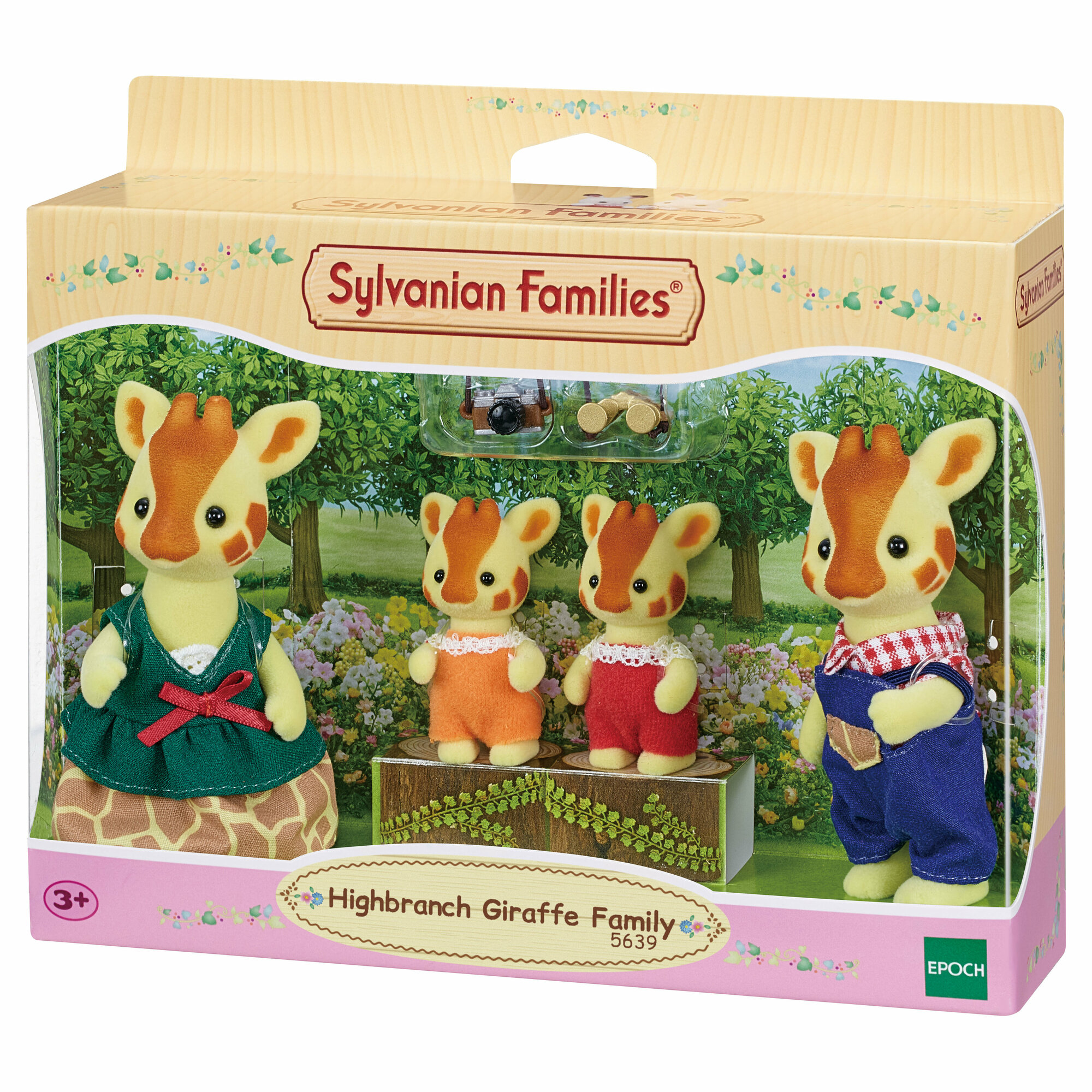 Sylvanian Families Игровой набор "Семья жирафов" - фото №3